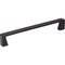 Jeffrey Alexander 160 mm Center-to-Center Matte Black Square Boswell Cabinet Pull 177-160MB - alternate 1